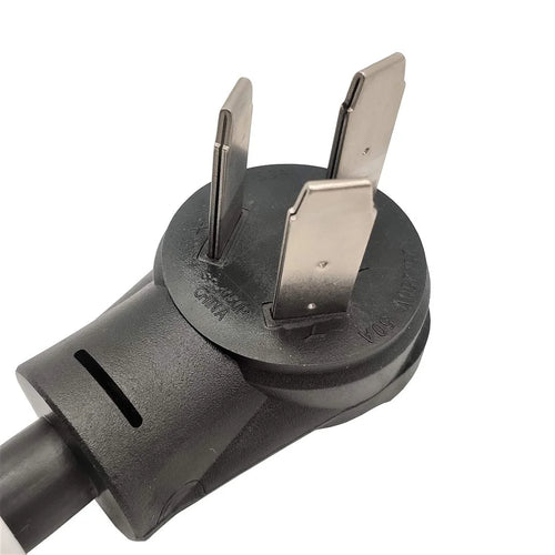 10-50 Plug Male to 6-20 T-Blade Receptacle Female Adapter Cord (25FT) W85792