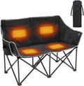 Oversized Heated Two Person Folding Camping Chair Z5724