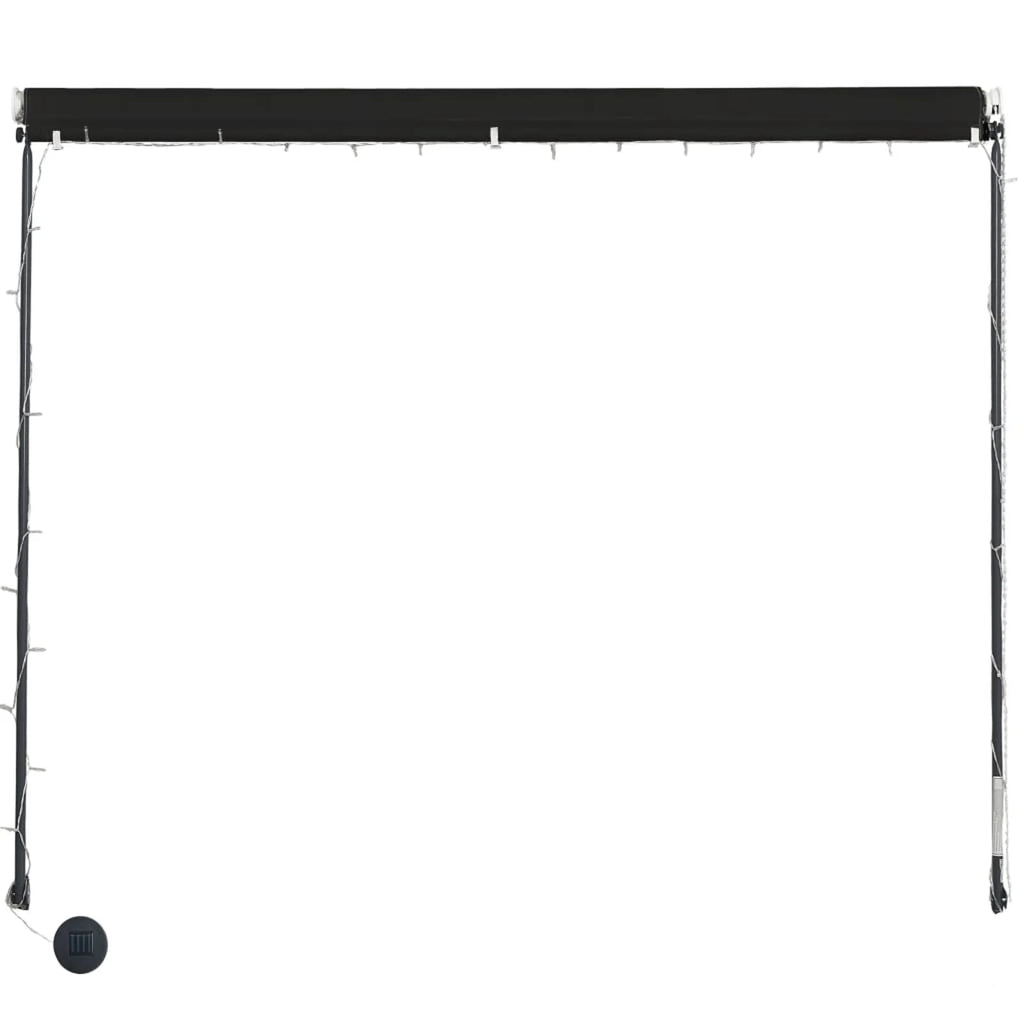 Retractable Awning 98.4"x59.1" Anthracite D350914
