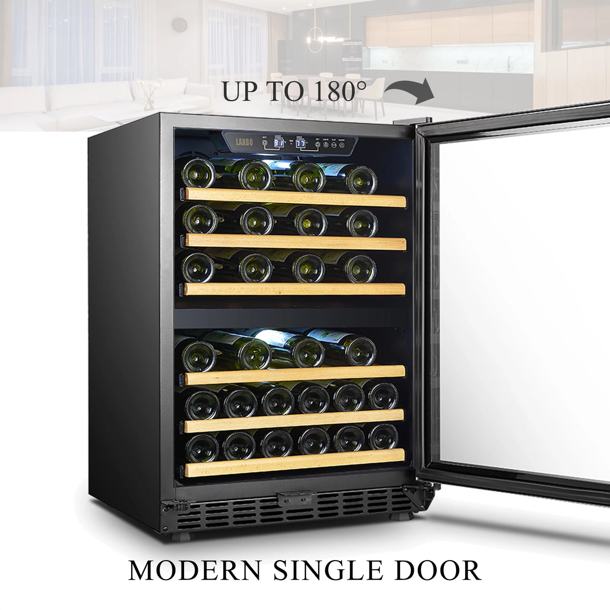 24 inch 44 Bottle Dual Zone Wine Cooler N49581