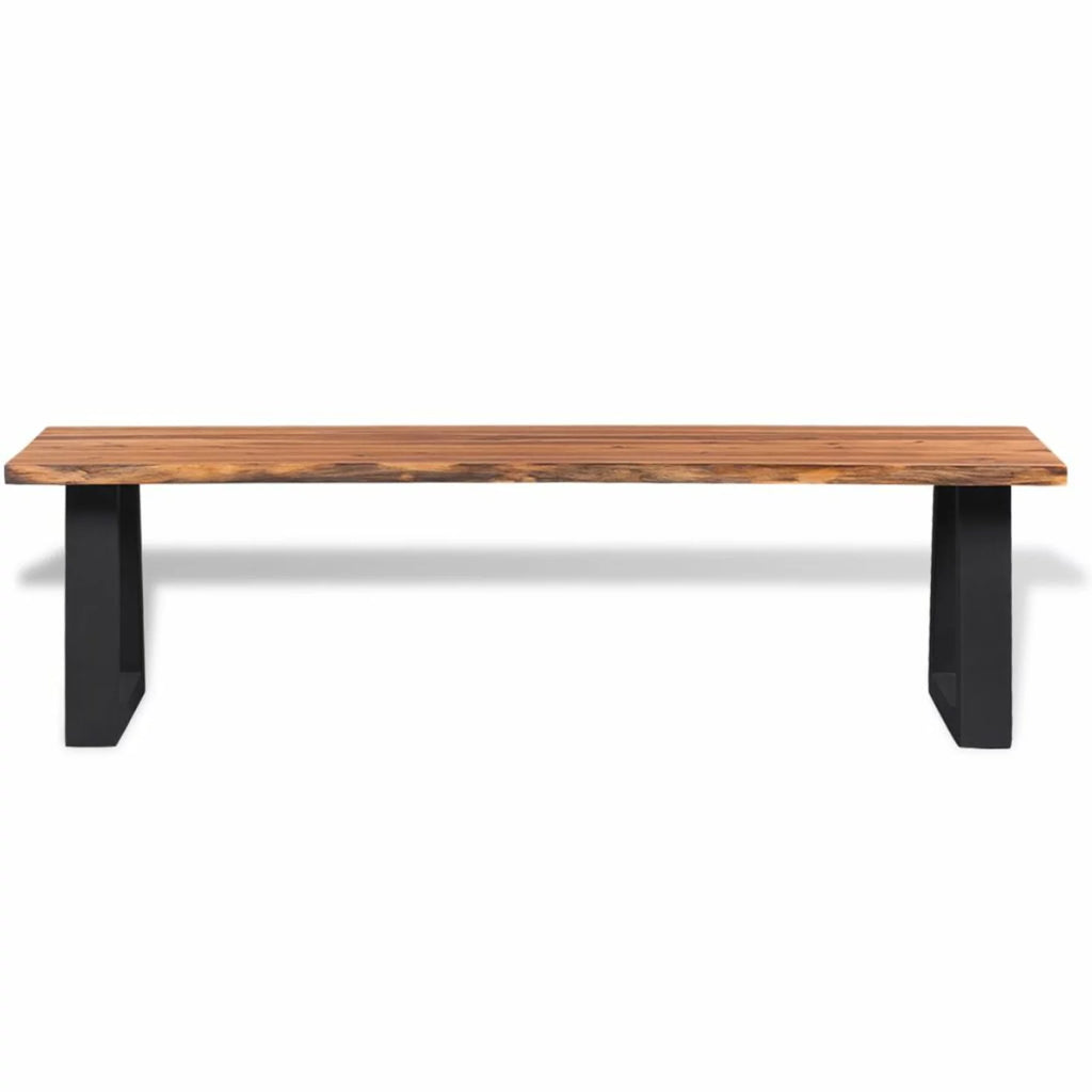 Solid Acacia Wood Bench C7316