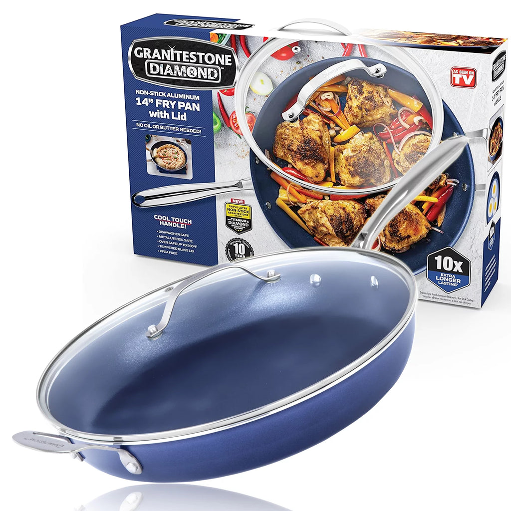 14″ Nonstick Fry Pan and Lid M907840