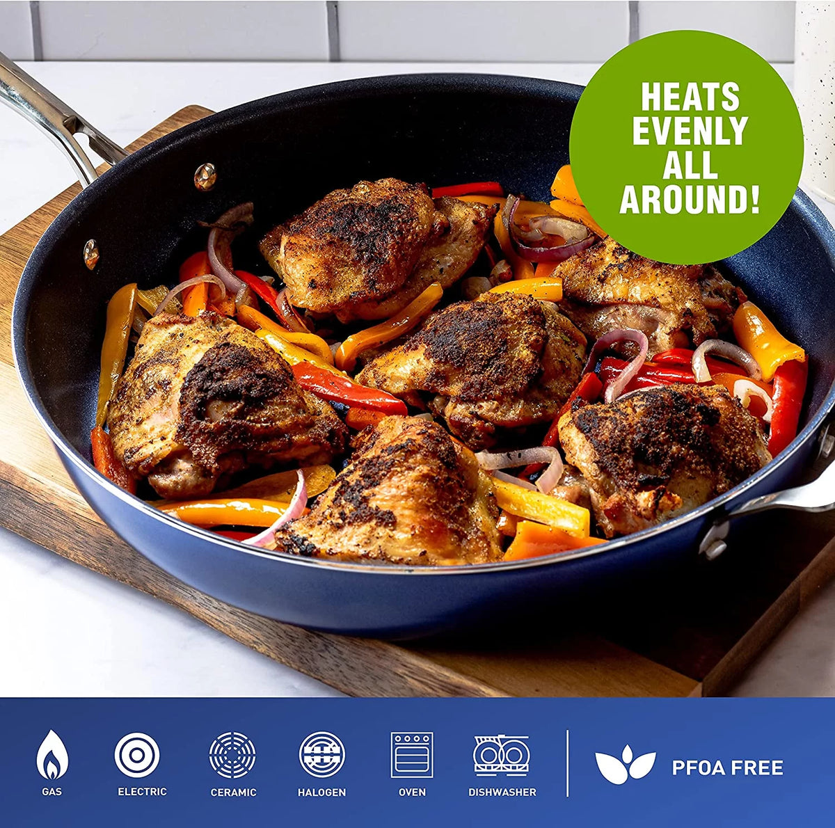 14″ Nonstick Fry Pan and Lid M907840