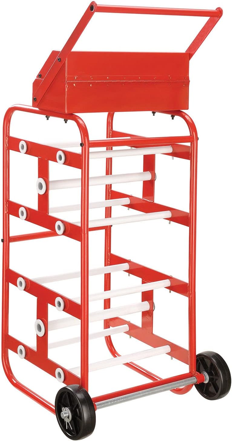 Orange Wire Reel Caddy D27514