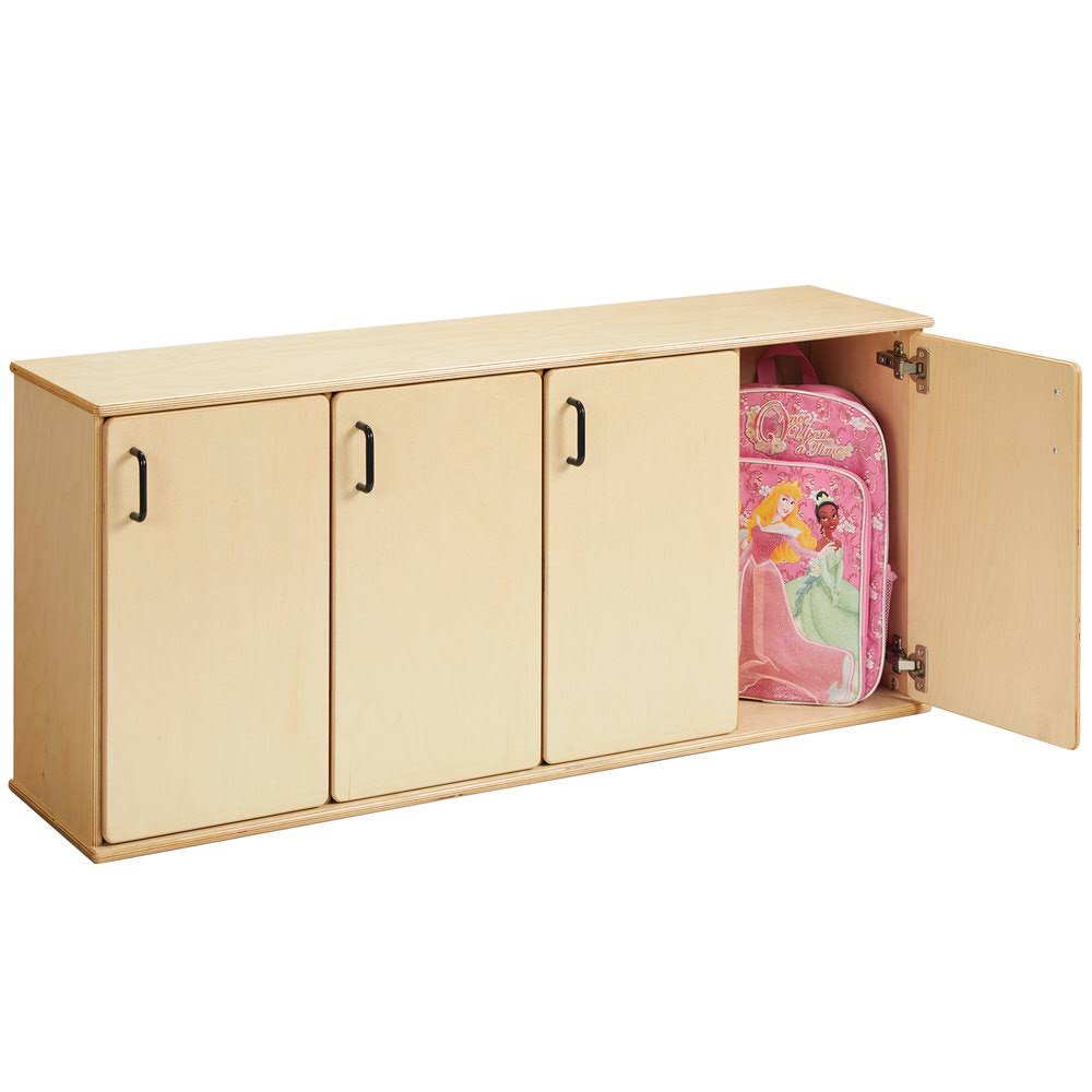 4 Sections Stacking Lockers E987807