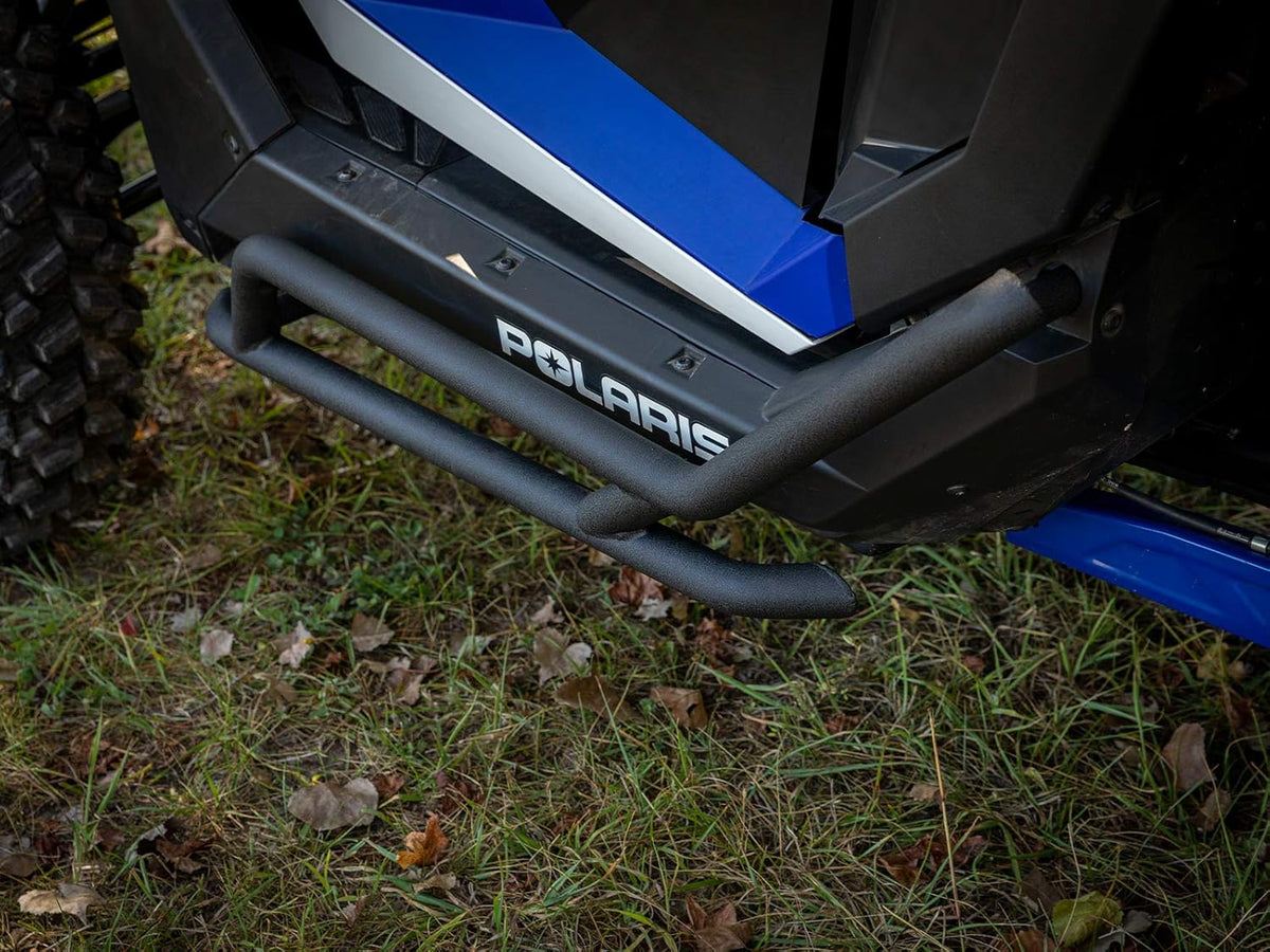 Wrinkle Black Bolt-on Rock Sliders P939