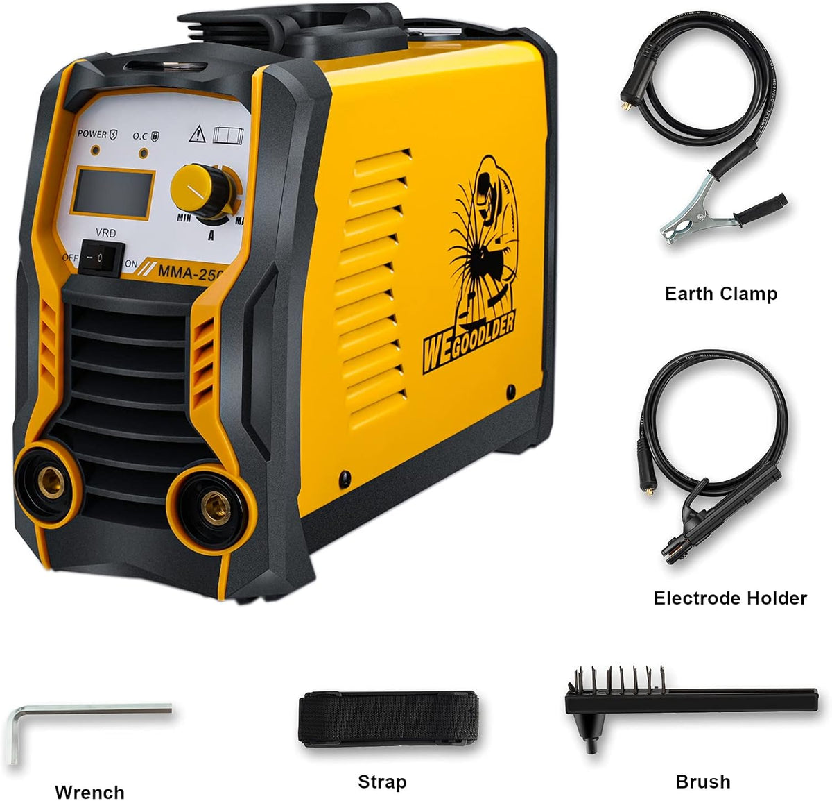 110V/220V 200Amp ARC Stick Welding Machine IGBT Dual Voltage Welder E47482