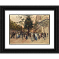 Black Ornate Framed Double Matted Museum Art Print H94274