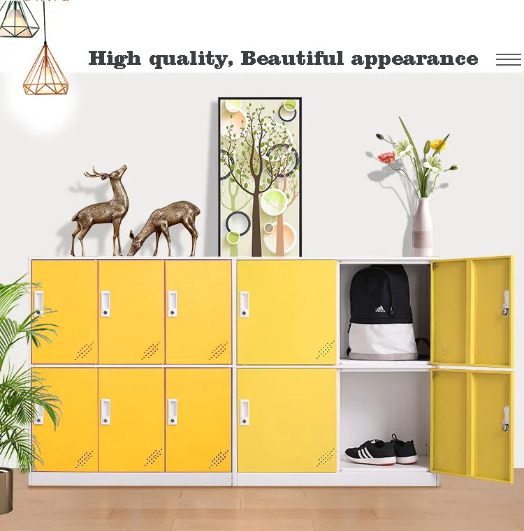 Office and School Locker Cabinet Organizer with Lock S8520