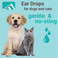 Yeast Ear Infection & Itch Relief Cat & Dog Ear Wash Cleaner S629909
