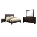 4pc Gray Wood Bedroom Set G418939