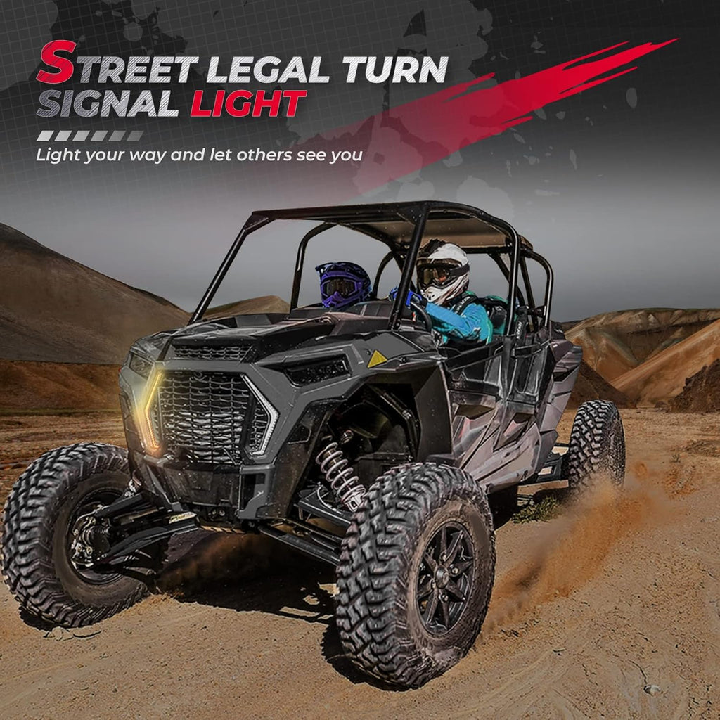 Heavy Duty Scratch Resistant 3-IN-1 Folding Flip Windshield G46929