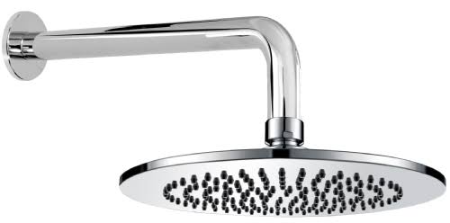 Polished Nickel Showerhead with Arm C3939