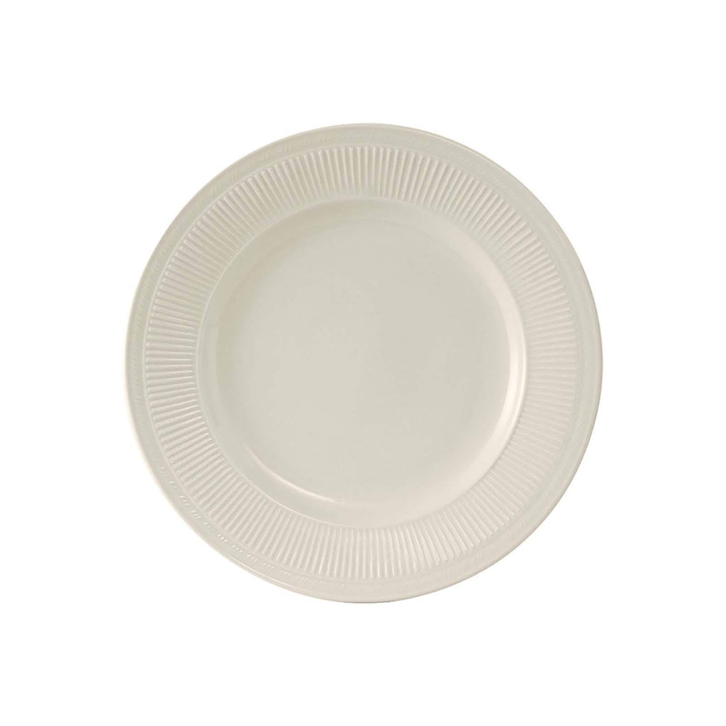 White 6.5 in. Embossed Plate I71598