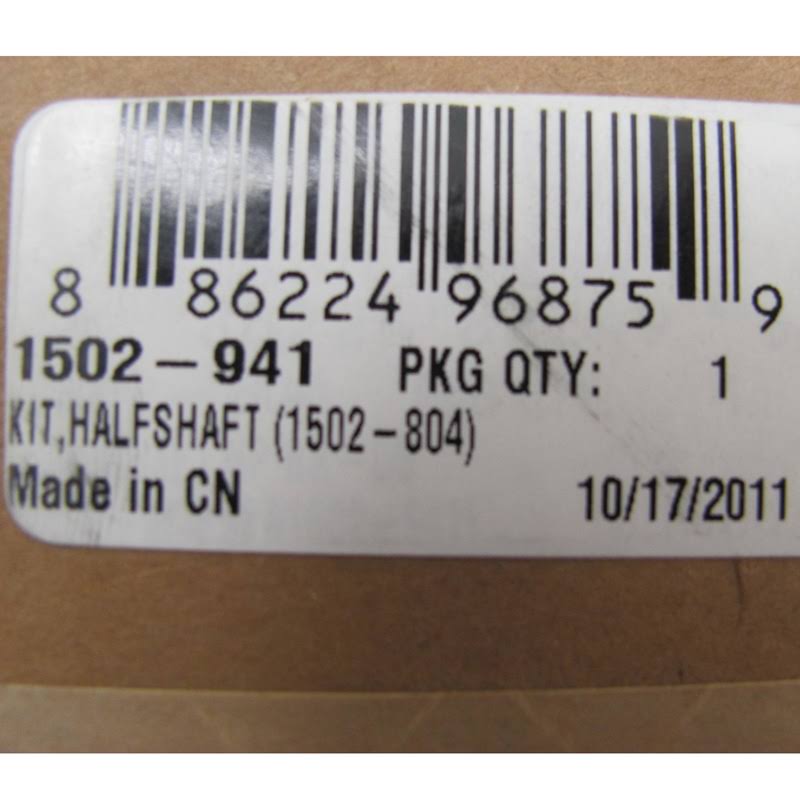 Heavy Duty Rear Drive Axle CV Halfshaft F225794