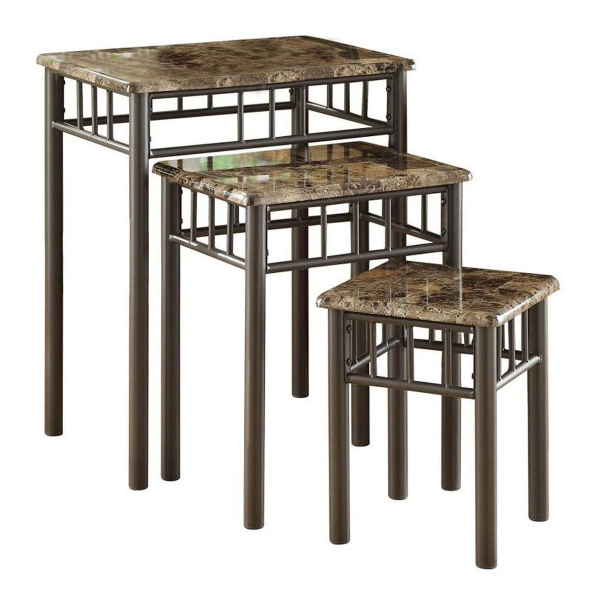 3 Piece Nesting Table Set G694