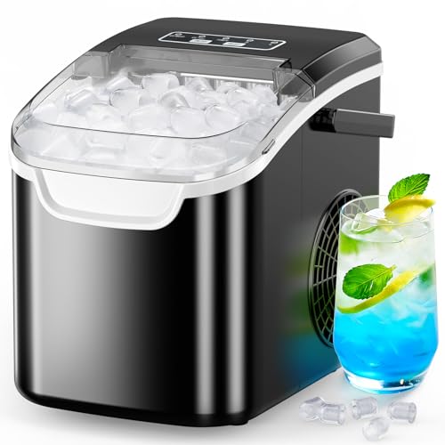 Countertop Portable Ice Maker with Ice Basket and Scoop G52778