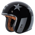 Black 3/4 Helmet N2185