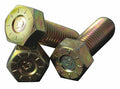 3/8-24x3-1/2 Steel Hex Head Cap Screw, PK50 J68461