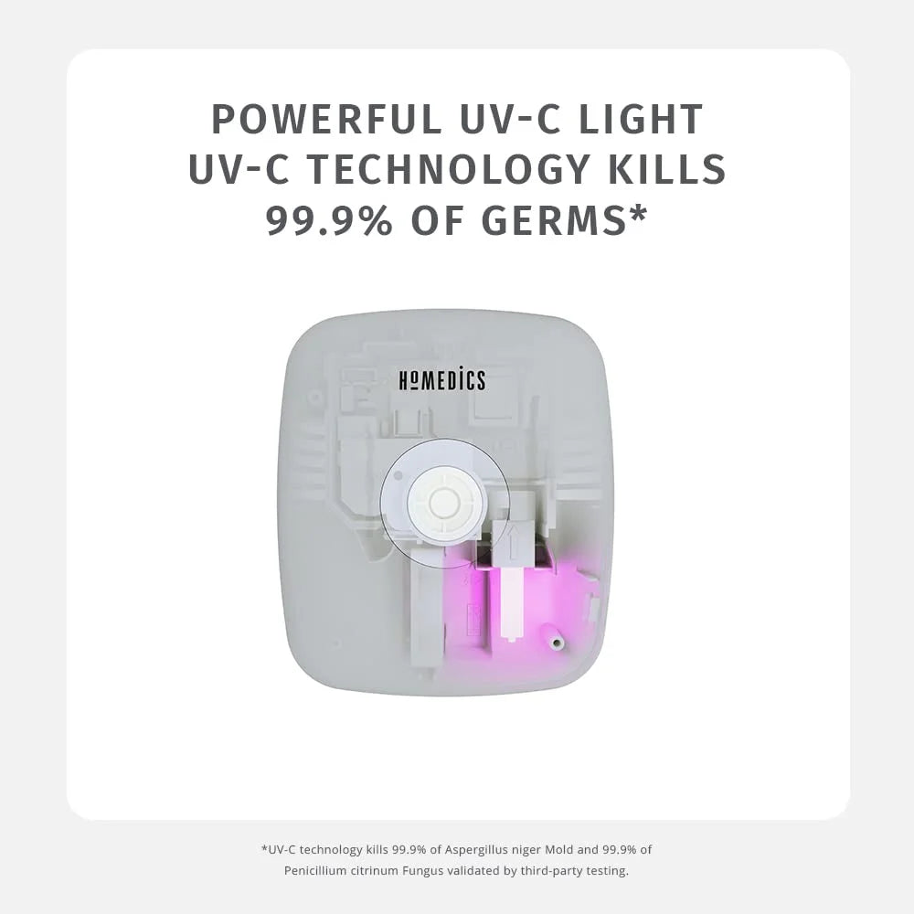 Plug In Air Purifier White Plastic Y88572