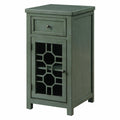Teal Side Table Z321