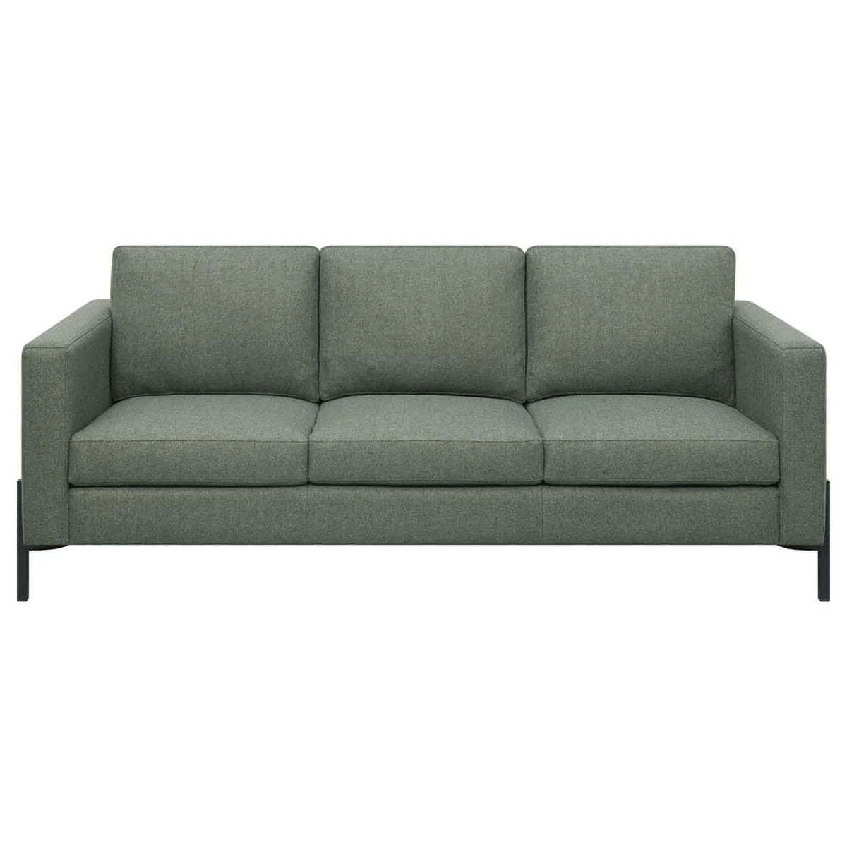 Upholstered Fabric Sofa Set with Track Arms O4468