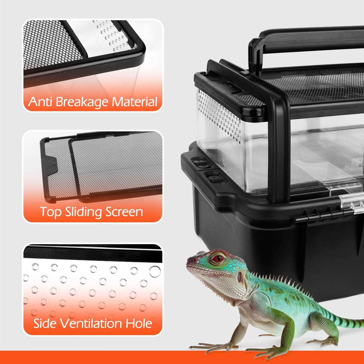 Small Pet Carrier with Tweezer Bowl A1333