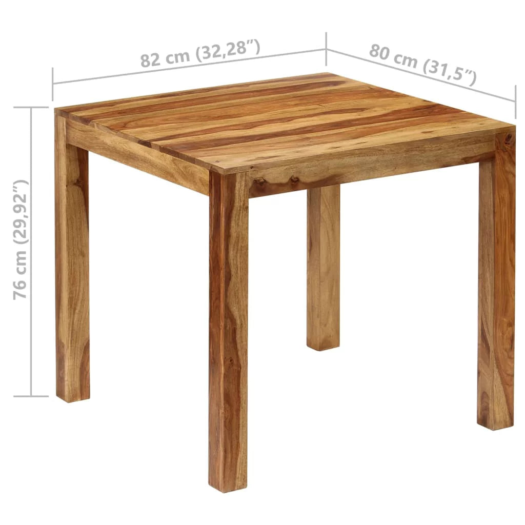 Solid Sheesham Wood Dining Table D198095