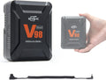 Mini V Mount Battery 98Wh 15A Draw with D-tap to DC Power Cable T532