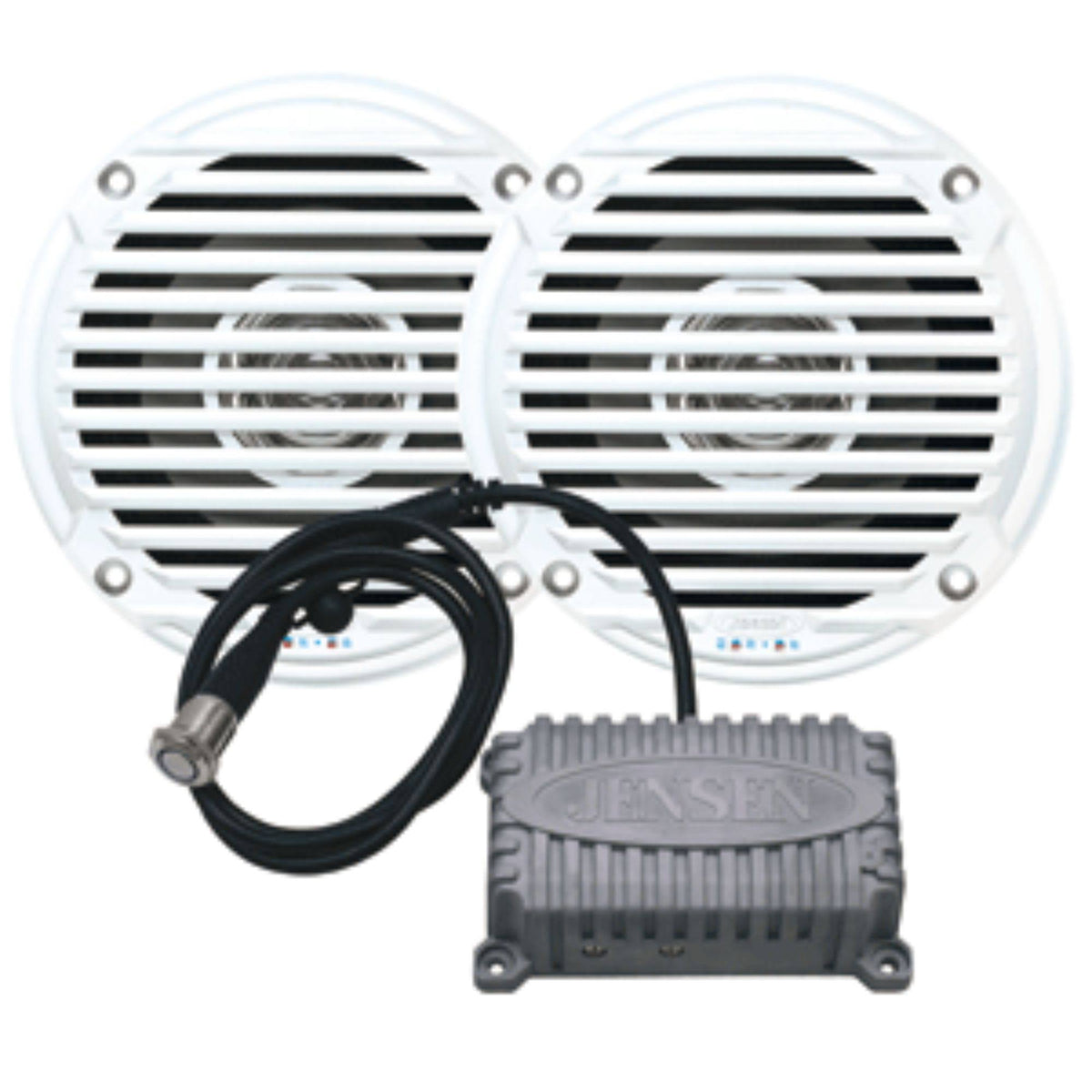 Bluetooth Amplifier Package with 2-Channel Speakers F395