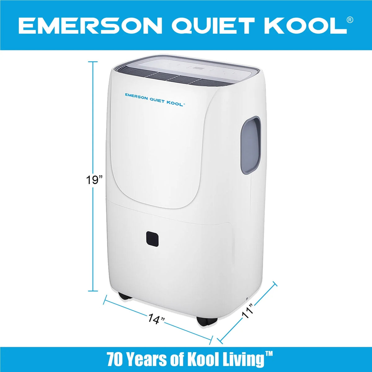 40 Pint Dehumidifier with Front-Access Collection Bucket & 24-Hour Timer Z93278