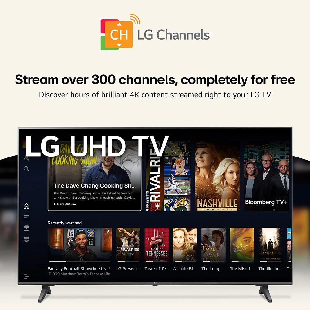 55" 4K UHD Smart TV O656