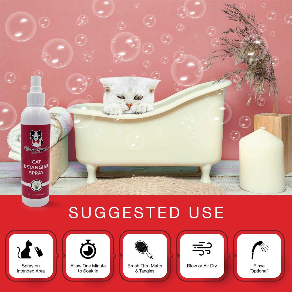 Cat Detangler Spray G133