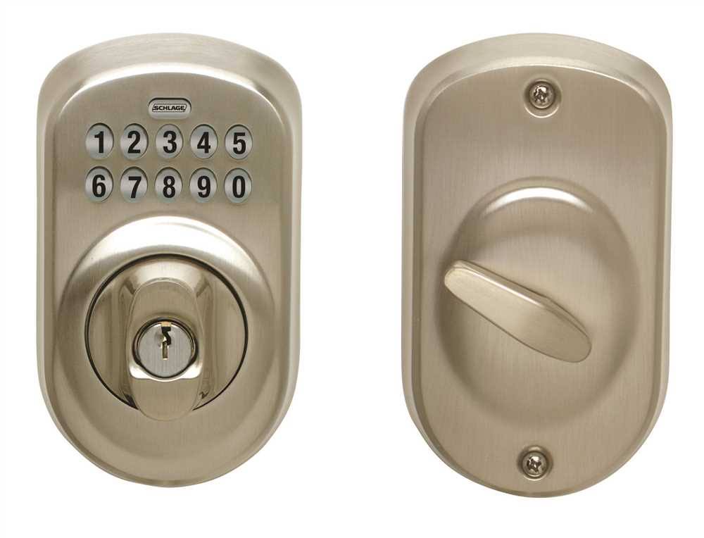 Satin Nickel Keypad Deadbolt M926