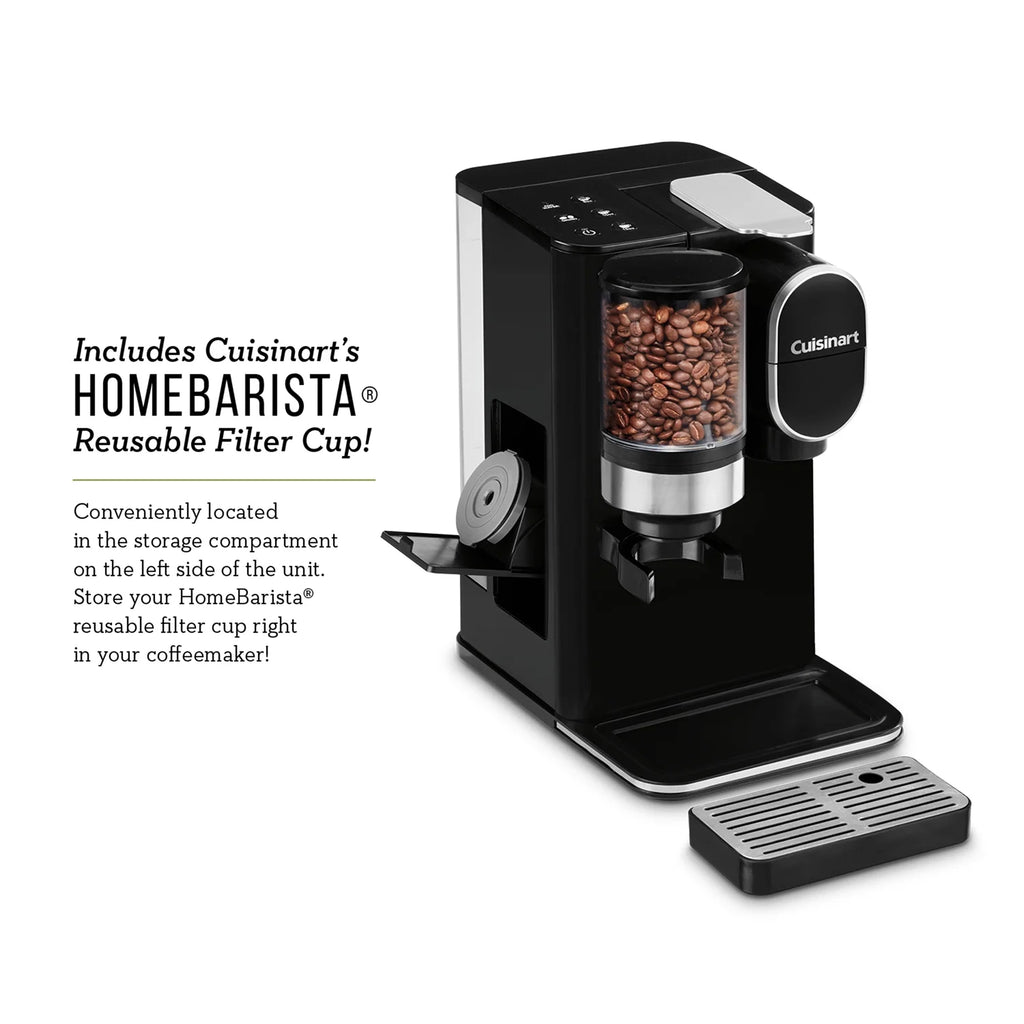 Grind and Brew Single-Serve Coffeemaker Bundle with 3 Single Serve Brew Cups of Coffee K329