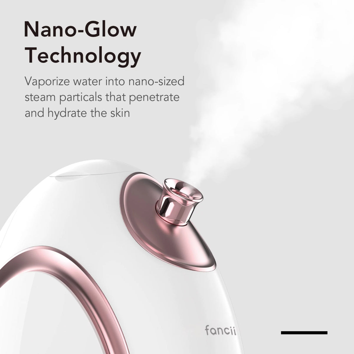 Hot & Cool Nano Ionic Facial Steamer with Aromatherapy D587179