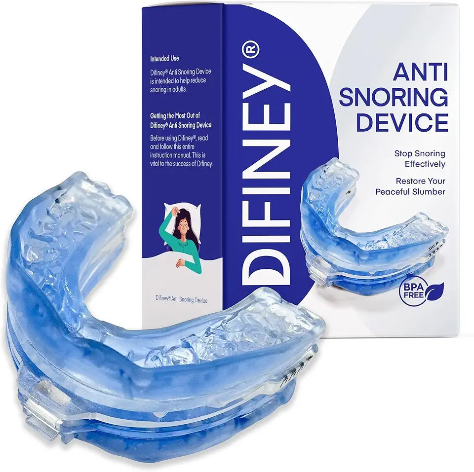 Anti Snoring Mouthpiece Mouth Guard (Blue) E7230