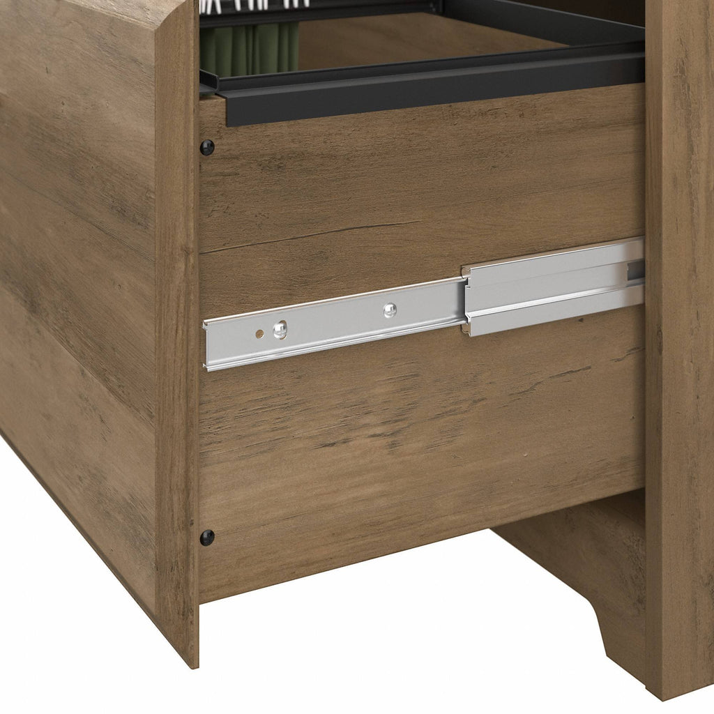 2 Drawer Lateral File Cabinet in Reclaimed Pine E8911