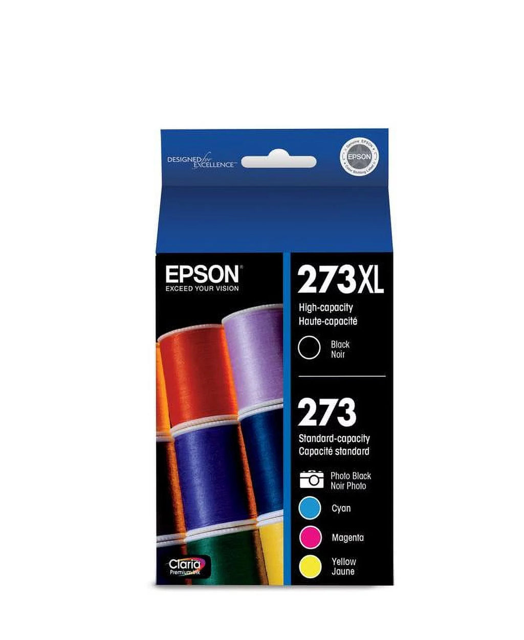 High Capacity Black & Standard Color Ink Cartridge Combo Pack D806407