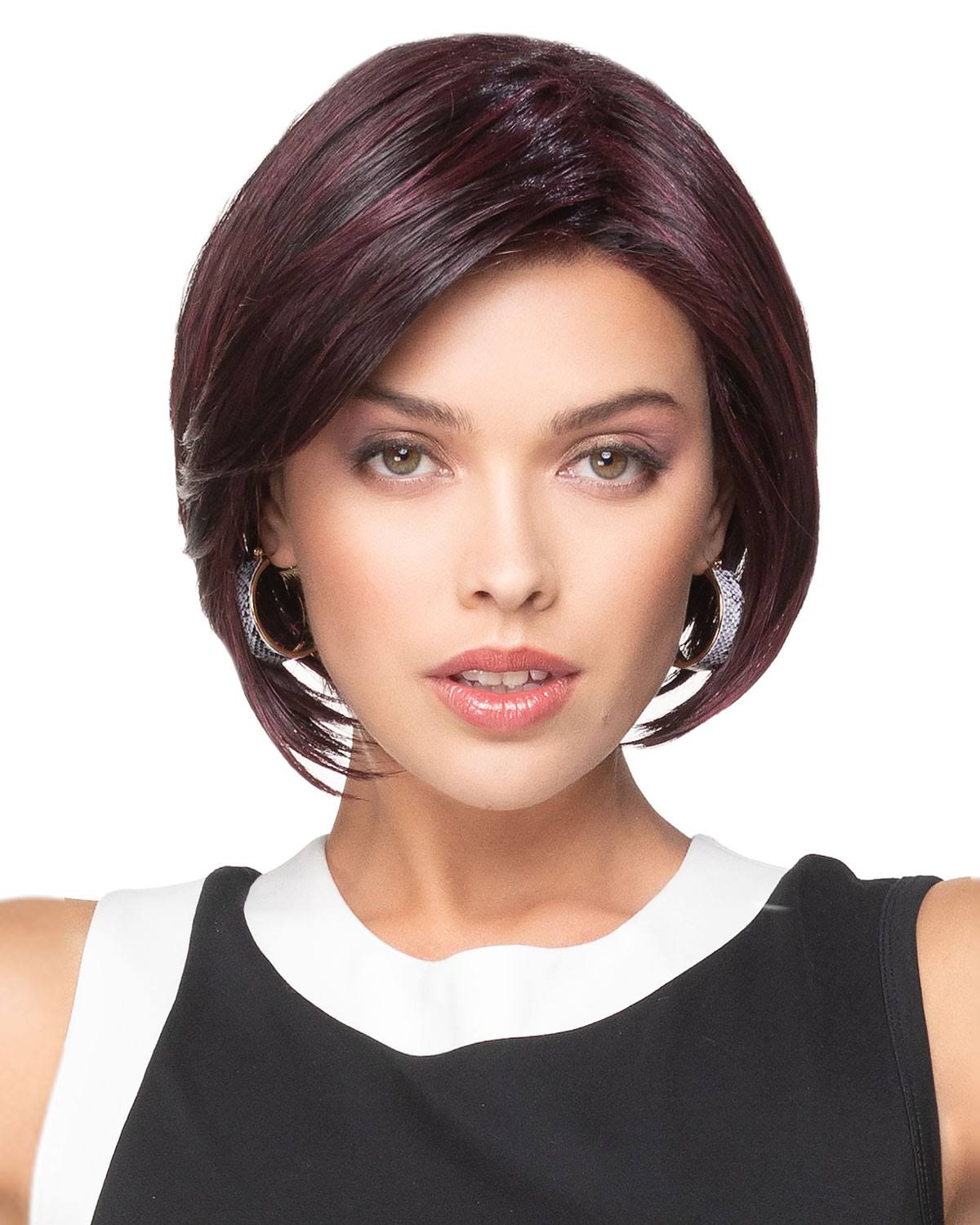 Angled Bob Lace Front Wig Synthetic B3257
