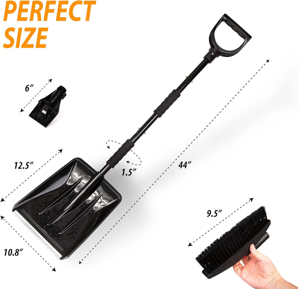 3-in-1 Snow Shovel Brush Kit with Ice Scraper L8702