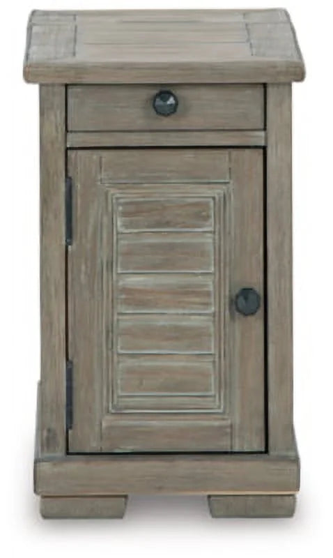 Bisque Chairside End Table G83709