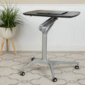 Black Height Adjustable Standing Desk Converter R638