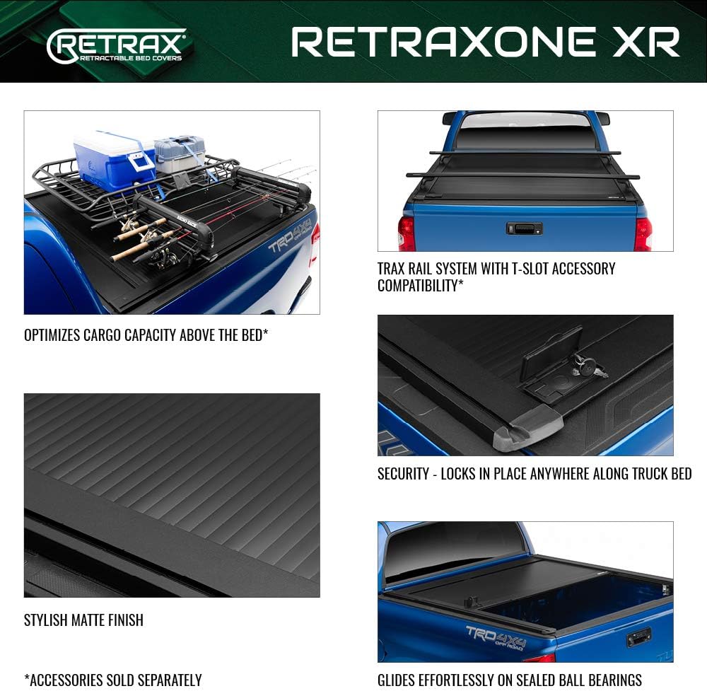 Retractable Truck Bed Tonneau Cover H7350