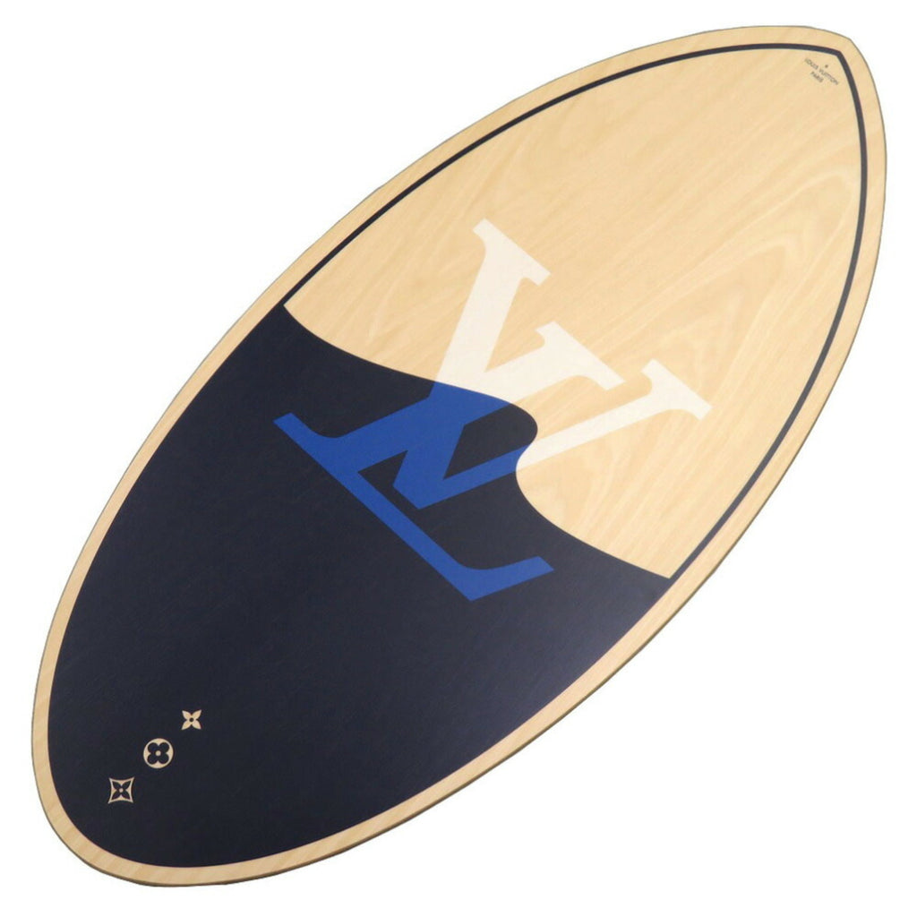Pre-Owned Wood Blue Sports Skimboard U7601