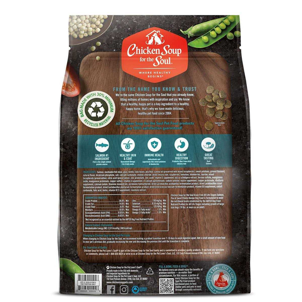 Grain Free Pea Sweet Potato Dry Dog Food E706