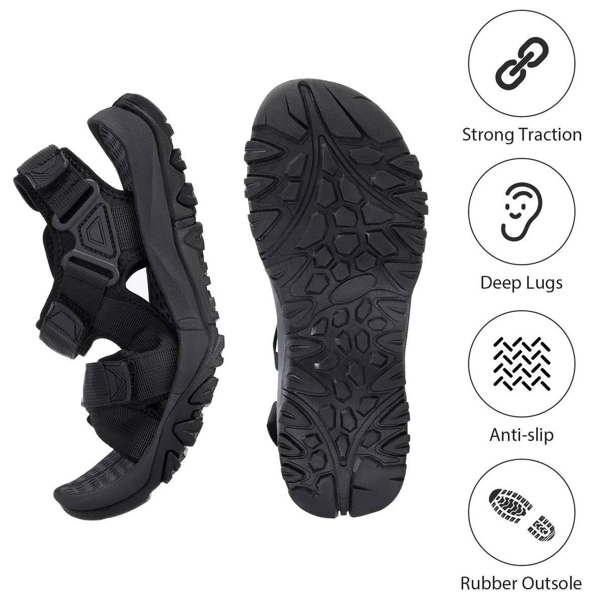 Men's Sport Sandals with Arch Support S988773