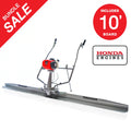 1.8 HP Gas Concrete Power Screed with 10ft Aluminum Magnesium Board M2311