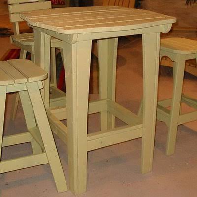 Butter Wood Bar Table G819