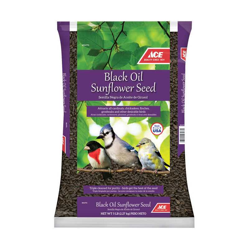 Black Oil Sunflower Seed Wild Bird Food V40463